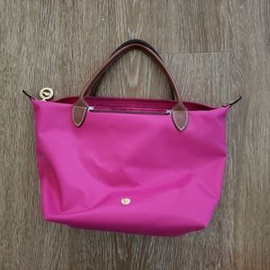 Longchamp fuschia small handbag